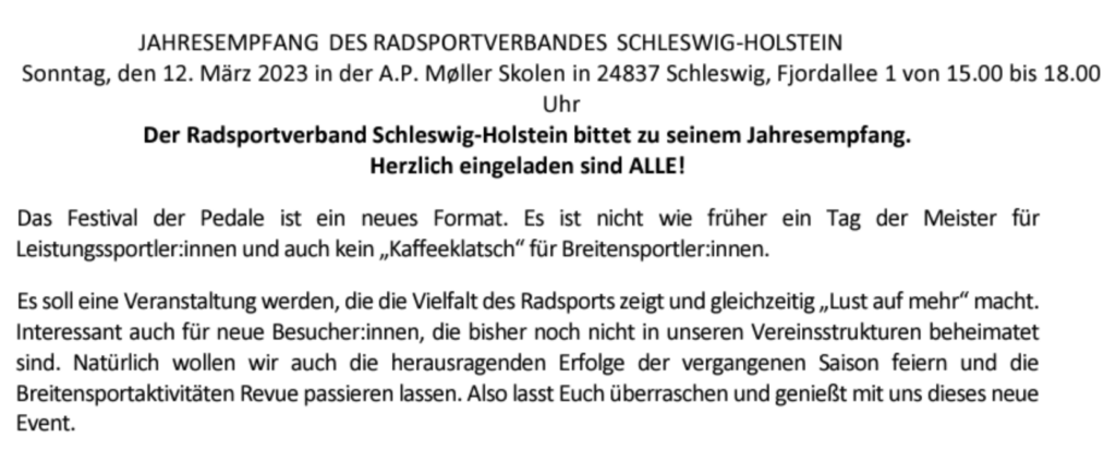 Festival der Pedale